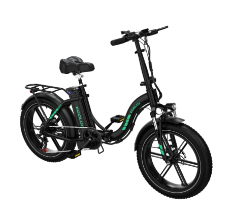 KOOLUX BK6S 4.0 elektrinis dviratis (20"), juoda