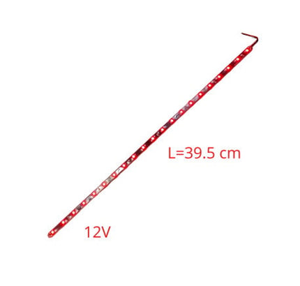 LED juosta raudona Teverun BLADE 10 12V