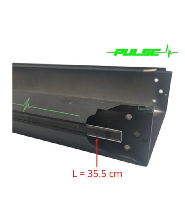 LED juostos apšvietimo dangtelis PULSE10