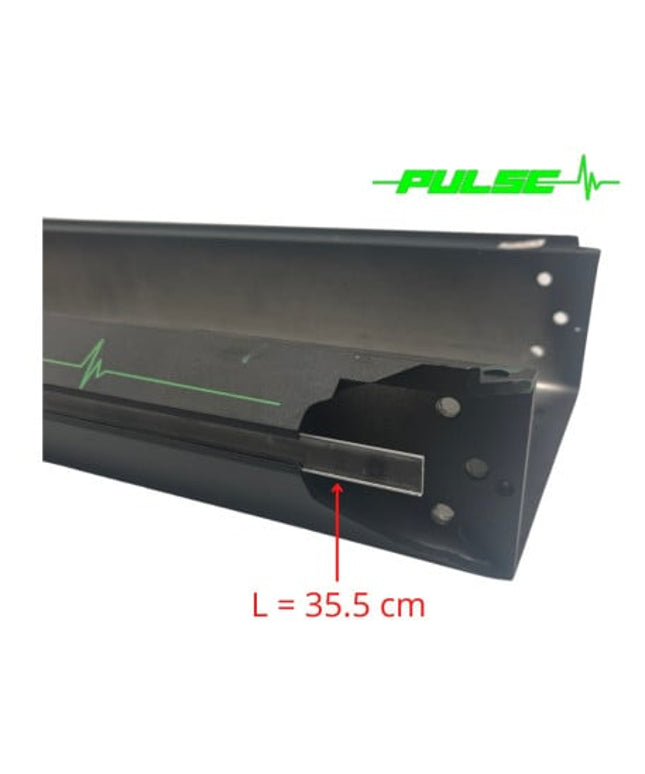 LED juostos apšvietimo dangtelis PULSE10