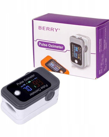 Medicininis pulsoksimetras Berry BM1000C, su Bluetooth ir programa iOS, Android