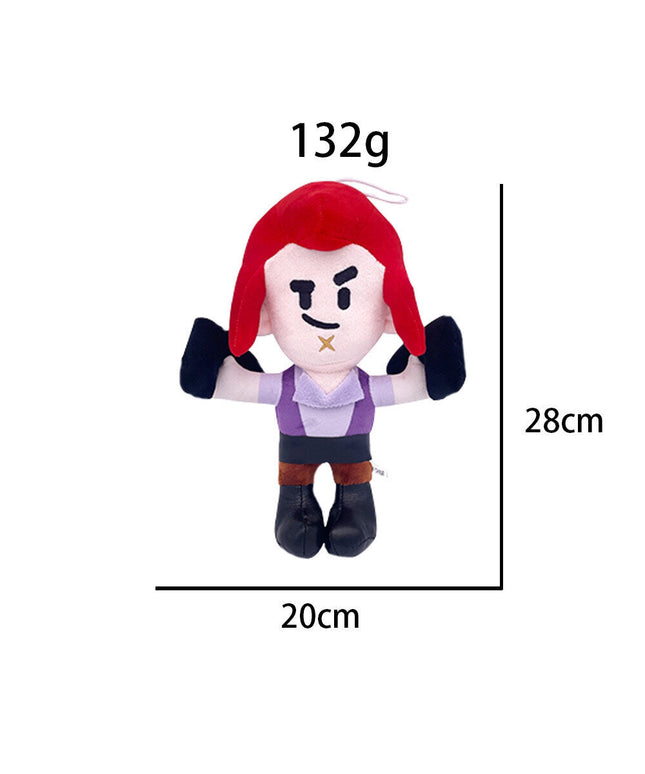 Minkštas pliušinis žaislas HappyJoe Brawl Stars Colt, 28 cm