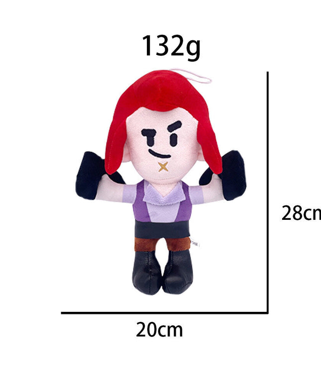 Minkštas pliušinis žaislas HappyJoe Brawl Stars Colt, 28 cm