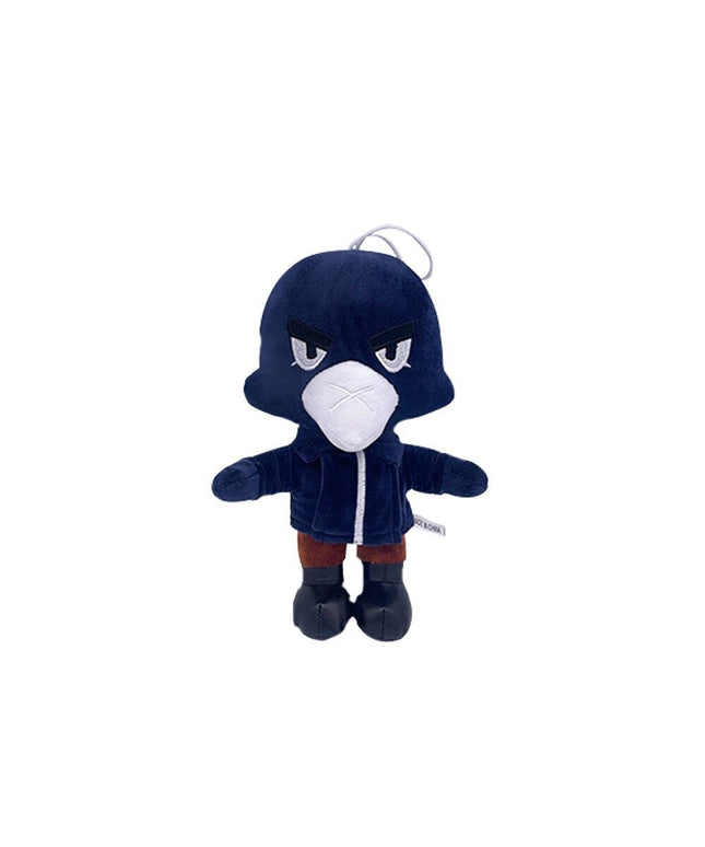 Minkštas pliušinis žaislas HappyJoe Brawl Stars Crow, mėlynas, 22 cm