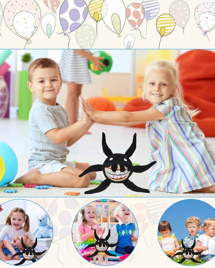 Minkštas pliušinis žaislas Rainbow Friends Monster Horror Black, 30 cm