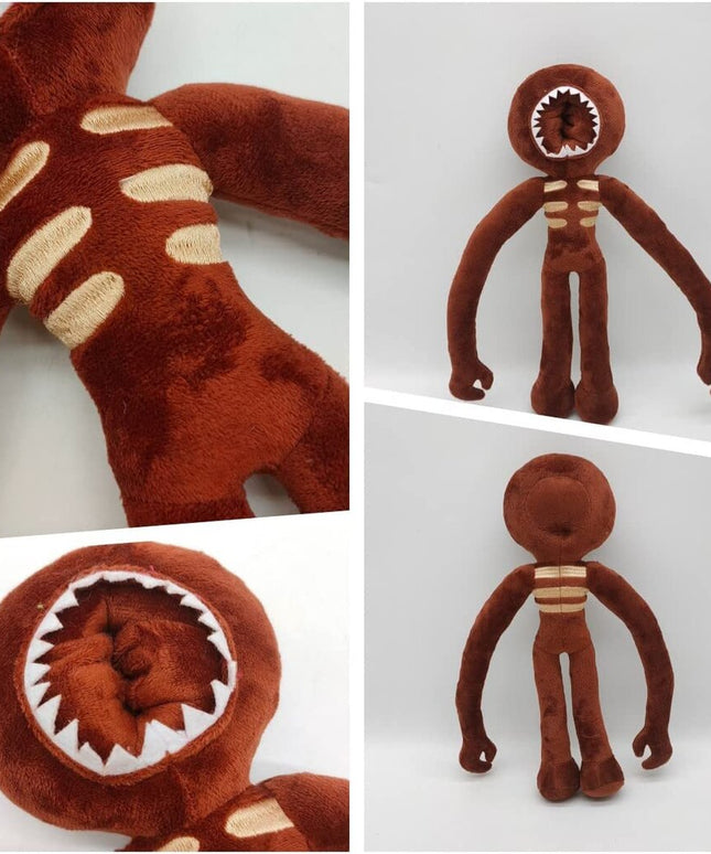 Minkštas pliušinis žaislas Rainbow friends Monster Horror, Brown Monster, 30 cm