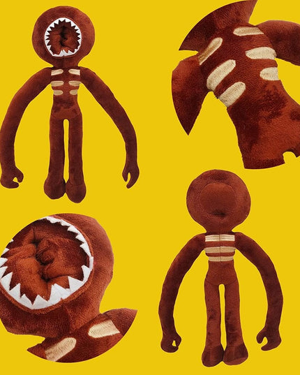 Minkštas pliušinis žaislas Rainbow friends Monster Horror, Brown Monster, 30 cm