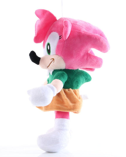 Minkštas žaislas Ežiukas Sonikas Sonic the Hedgehog Amy Rose, 28 cm