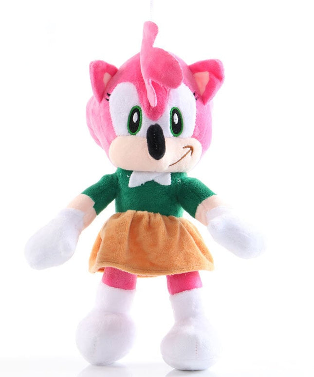 Minkštas žaislas Ežiukas Sonikas Sonic the Hedgehog Amy Rose, 28 cm