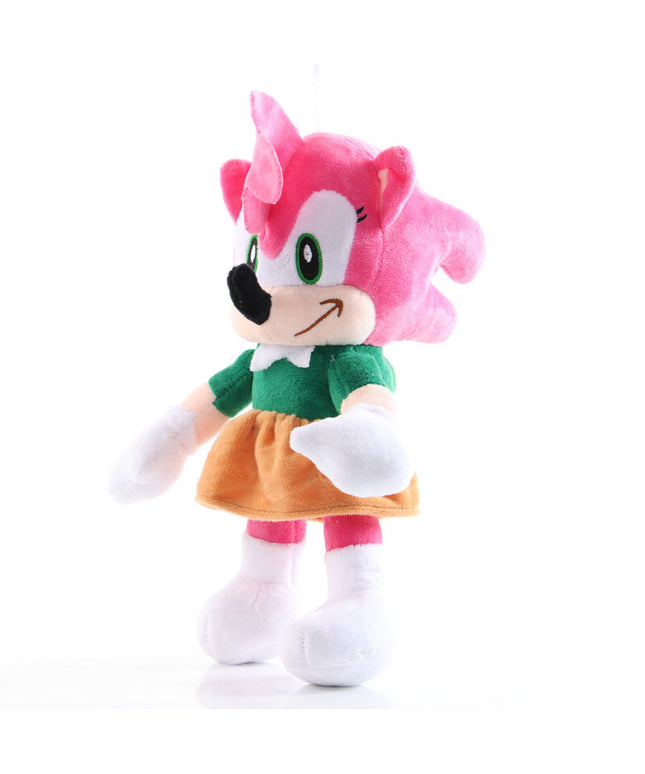 Minkštas žaislas Ežiukas Sonikas Sonic the Hedgehog Amy Rose, 28 cm