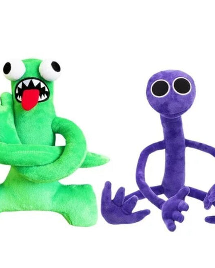 Minkštų pliušinių žaislų Rainbow Friends komplektas, 2 draugai