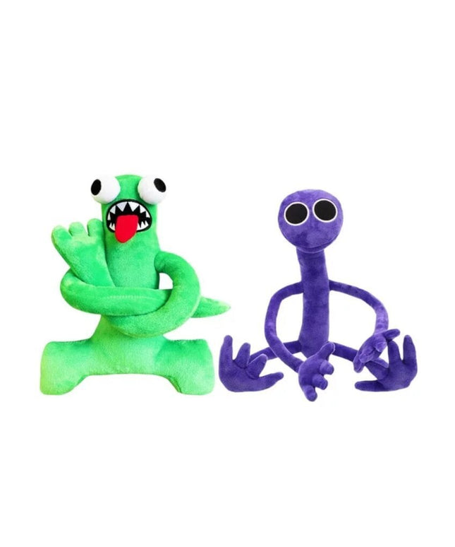 Minkštų pliušinių žaislų Rainbow Friends komplektas, 2 draugai