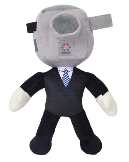 Minkštų žaislų rinkinys HappyJoe Skibidi Toilet 5 vnt, 25cm
