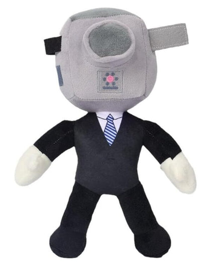 Minkštų žaislų rinkinys HappyJoe Skibidi Toilet 5 vnt, 25cm