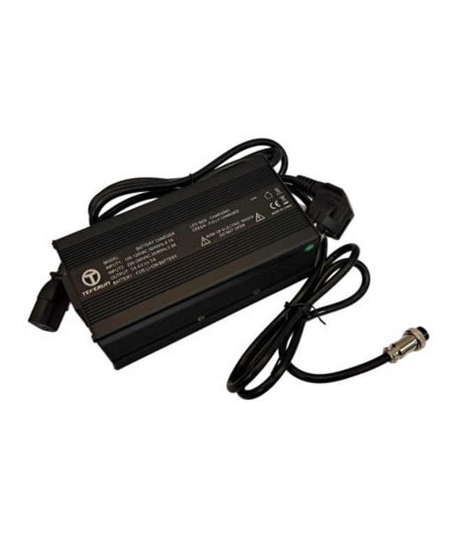 Orginalus Teverun įkroviklis 54.6V 5A (48V baterijai) GX16
