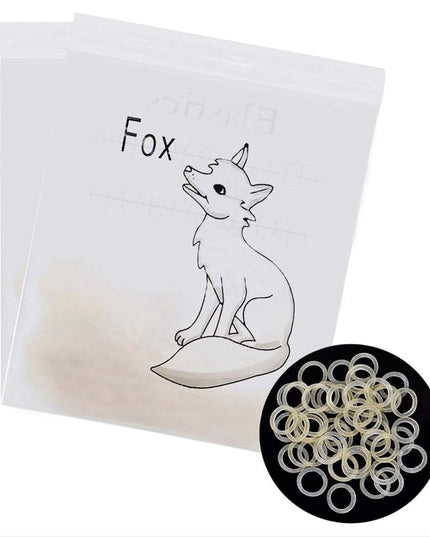 Ortodontiniai elastikai Fox Soft, 3 x 100 vnt