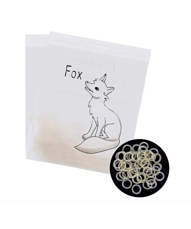 Ortodontiniai elastikai Fox Soft, 3 x 100 vnt