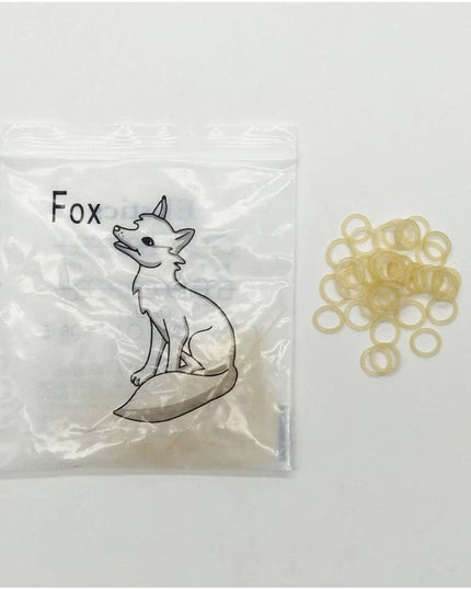 Ortodontiniai elastikai Fox Soft, 3 x 100 vnt