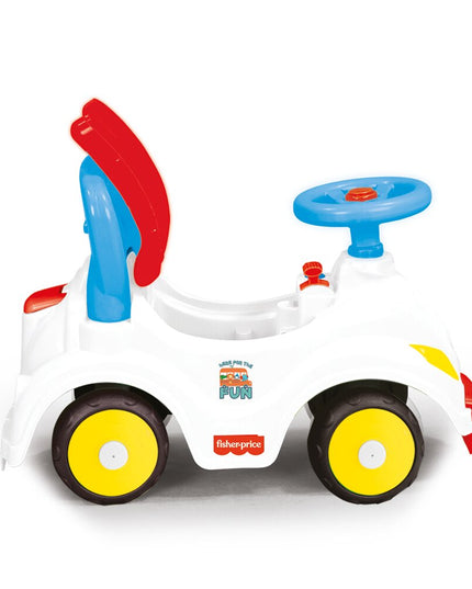 Paspiriama mašina Smile 4in1 stumdukas-sūpynės-mašina Dolu Fisher Price, 81 cm, 1812