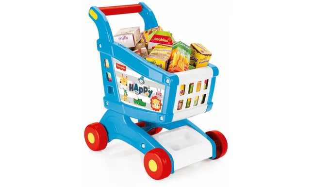 Pirkinių krepšelis su 16 priedų, Dolu Fisher Price 48 cm, 1806