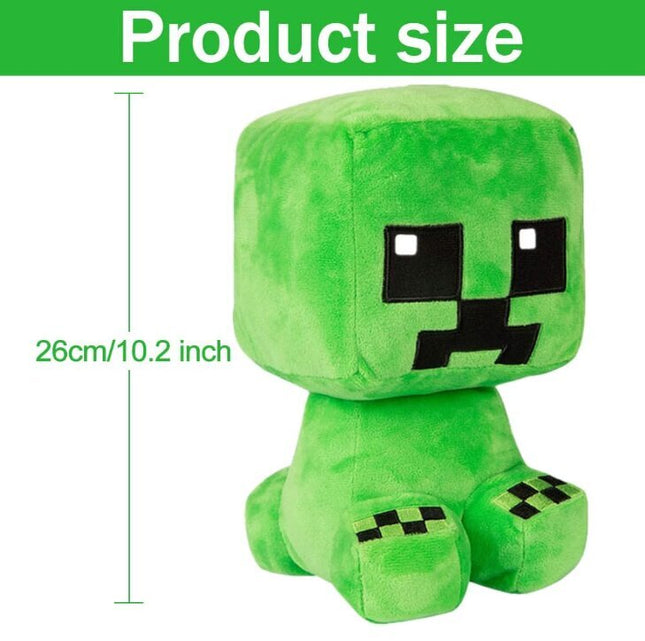 Pliušinis žaislas HappyJoe Minecraft Creeper, 26 cm