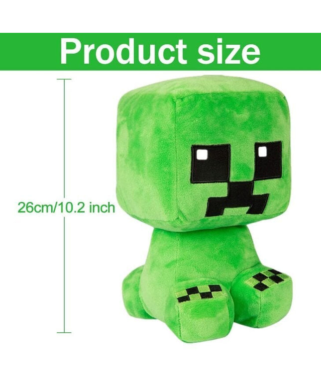 Pliušinis žaislas HappyJoe Minecraft Creeper, 26 cm