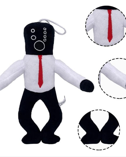 Pliušinis žaislas HappyJoe Skibidi Toilet, Audio Man, 26 cm