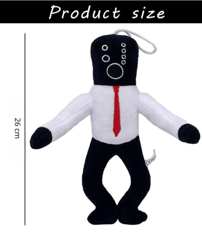 Pliušinis žaislas HappyJoe Skibidi Toilet, Audio Man, 26 cm