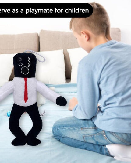 Pliušinis žaislas HappyJoe Skibidi Toilet, Audio Man, 26 cm