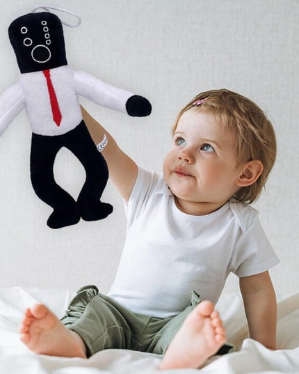 Pliušinis žaislas HappyJoe Skibidi Toilet, Audio Man, 26 cm