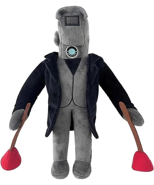 Pliušinis žaislas HappyJoe Skibidi Toilet, Camera Man Brush, 27 cm