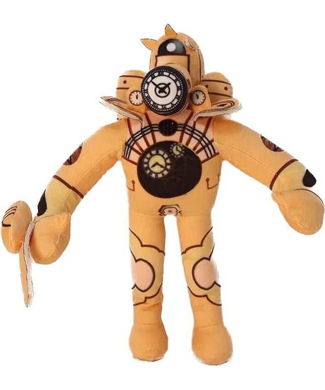 Pliušinis žaislas HappyJoe Skibidi Toilet, King Clockman, 30 cm