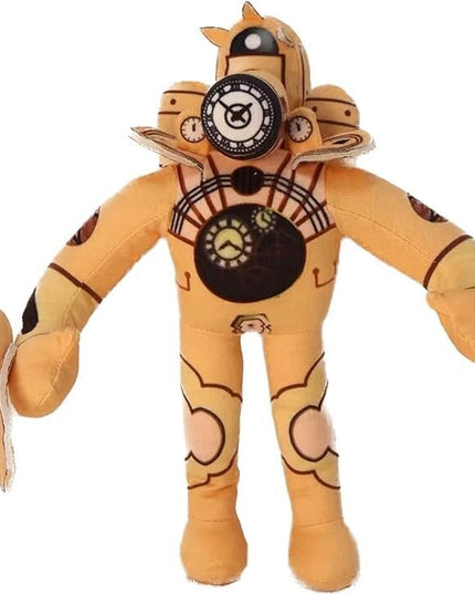 Pliušinis žaislas HappyJoe Skibidi Toilet, King Clockman, 30 cm