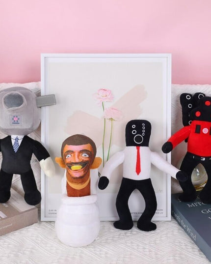 Pliušinis žaislas HappyJoe Skibidi Toilet, Titan Speakerman, 26 cm