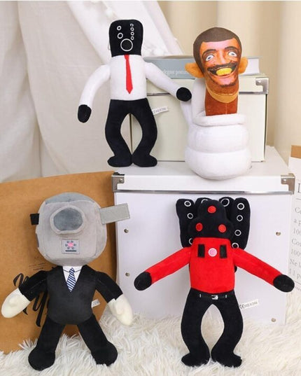 Pliušinis žaislas HappyJoe Skibidi Toilet, Titan Speakerman, 26 cm