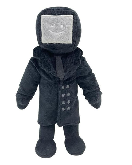 Pliušinis žaislas HappyJoe Skibidi Toilet, TV Man, 25 cm