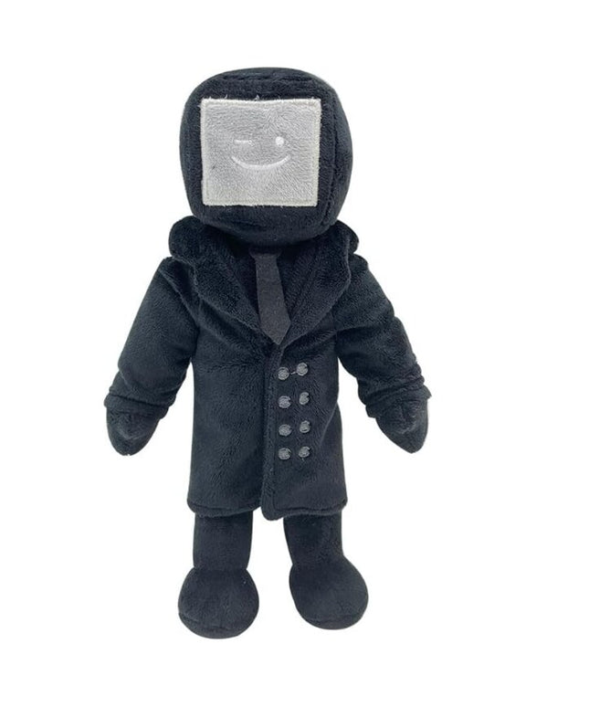 Pliušinis žaislas HappyJoe Skibidi Toilet, TV Man, 25 cm