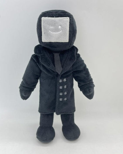 Pliušinis žaislas HappyJoe Skibidi Toilet, TV Man, 25 cm