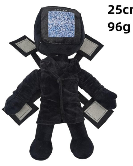 Pliušinis žaislas HappyJoe Skibidi Toilet, TV Man Titan, 25 cm