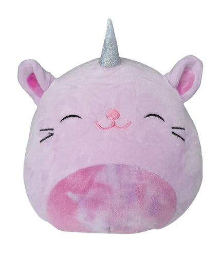 Pliušinis žaislas HappyJoe Squishmallows, violetinis vienaragis, 20 cm