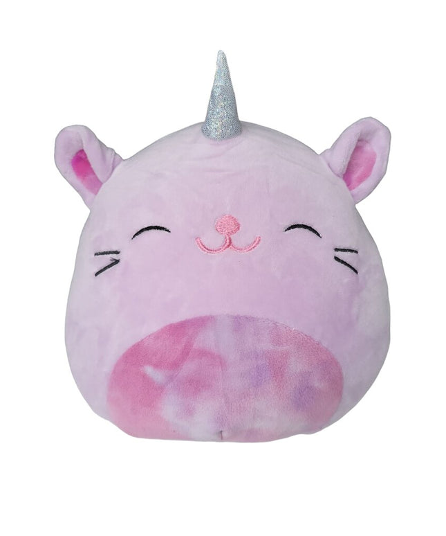 Pliušinis žaislas HappyJoe Squishmallows, violetinis vienaragis, 20 cm