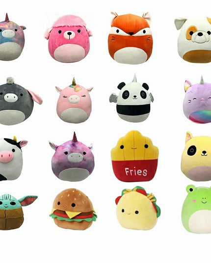 Pliušinis žaislas HappyJoe Squishmallows, violetinis vienaragis, 20 cm
