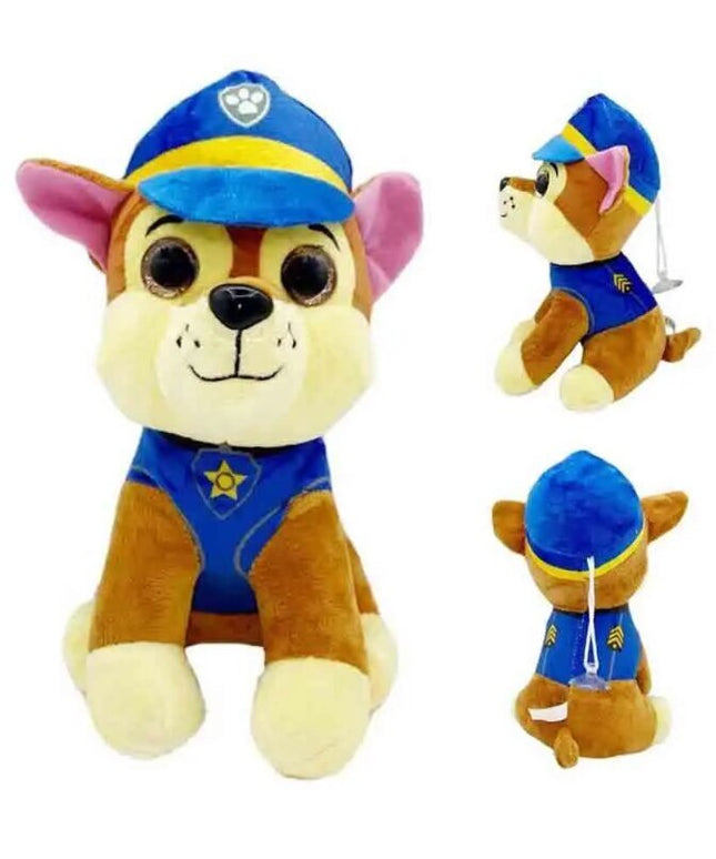 Pliušinis žaislas HappyJoe Šunyčiai patruliai, Chase, 25 cm