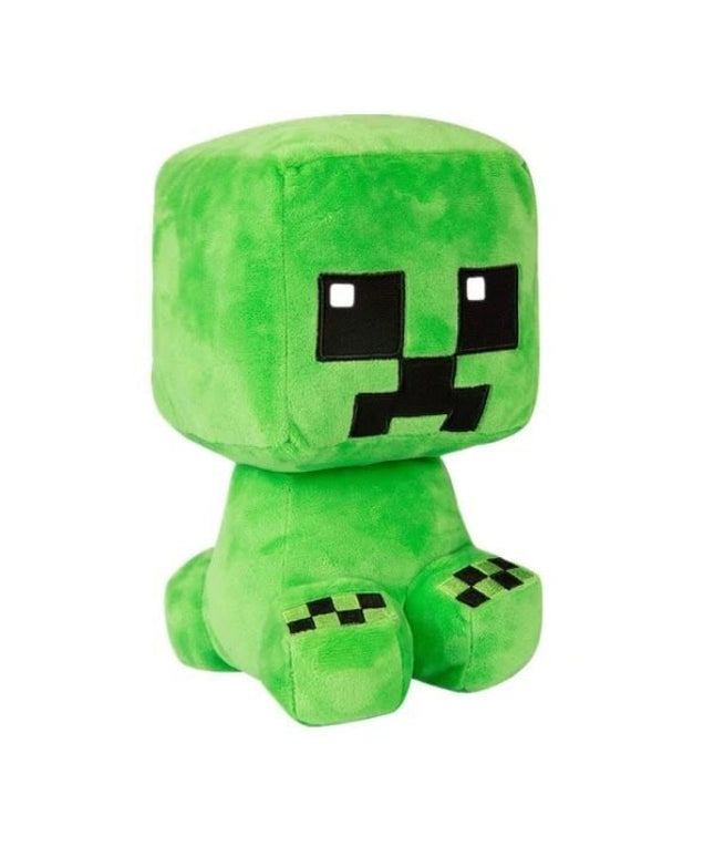Pliušinis žaislas Minecraft, žalias, 25 cm.