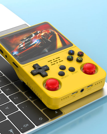 Atvirojo kodo Retro žaidimo konsolė R36S, raudona, 64g, su 15000 žaidimų