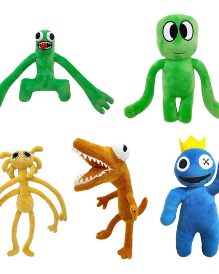 Rainbow Friends įdaryti gyvūnai Žaislai Blue Monster Minkštas pliušas