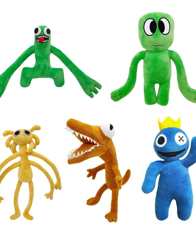 Rainbow Friends įdaryti gyvūnai Žaislai Blue Monster Minkštas pliušas