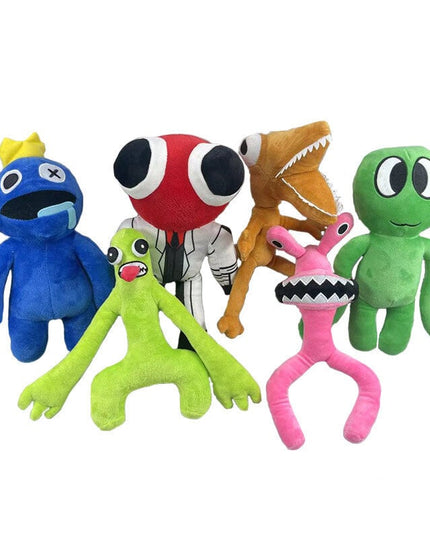 Rainbow Friends įdaryti gyvūnai Žaislai Blue Monster Minkštas pliušas