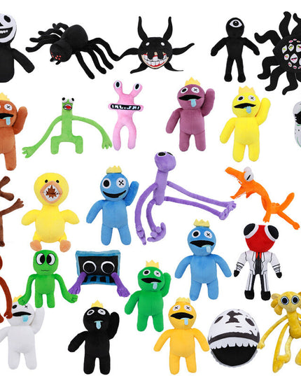 Rainbow Friends įdaryti gyvūnai Žaislai Blue Monster Minkštas pliušas