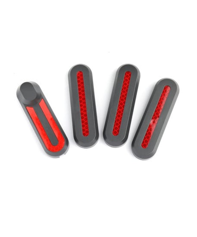 Ratų varžtų apsauginiai dangteliai su šviesą atspindinčiais lipdukais XIAOMI M365 / PRO